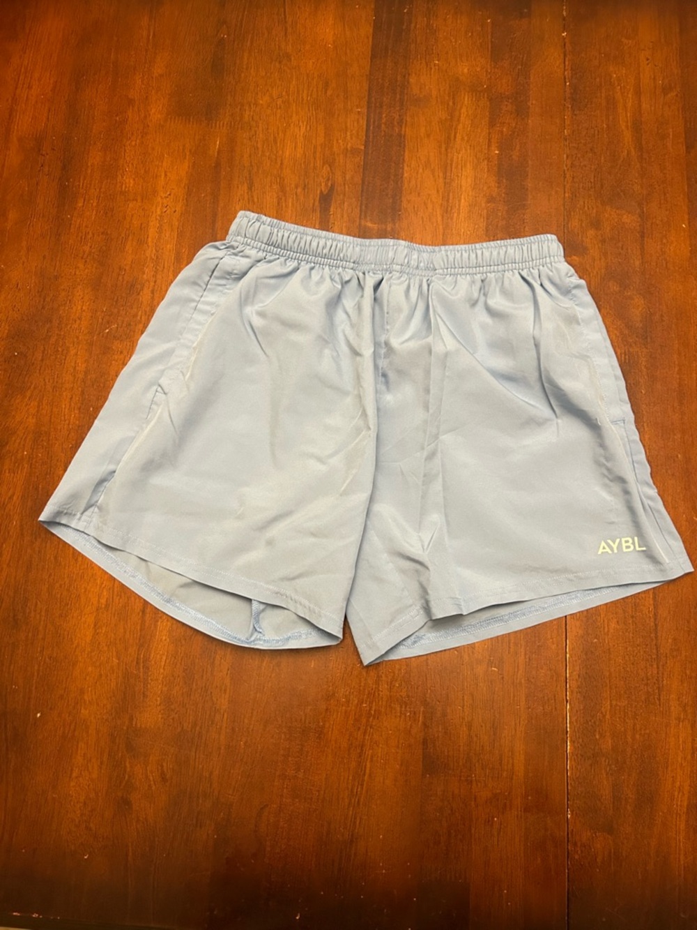 AYBL Men's Pale Blue Athletic Shorts